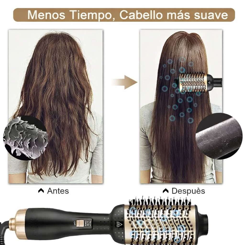 Cepillo Secador y Moldeador Profesional 5 en 1