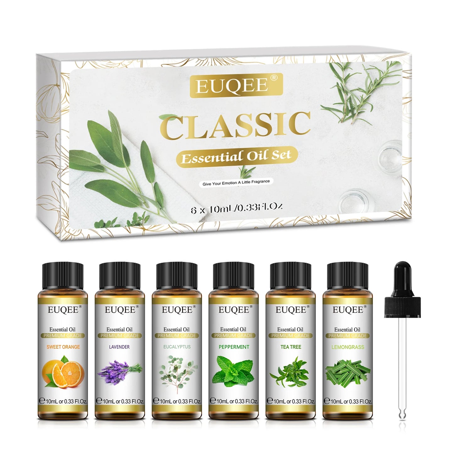Set de Aceites Esenciales Premium - 6x 10ml