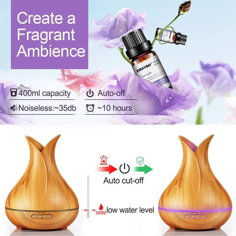 Humidificador Inteligente y Difusor de Aromaterapia WiFi