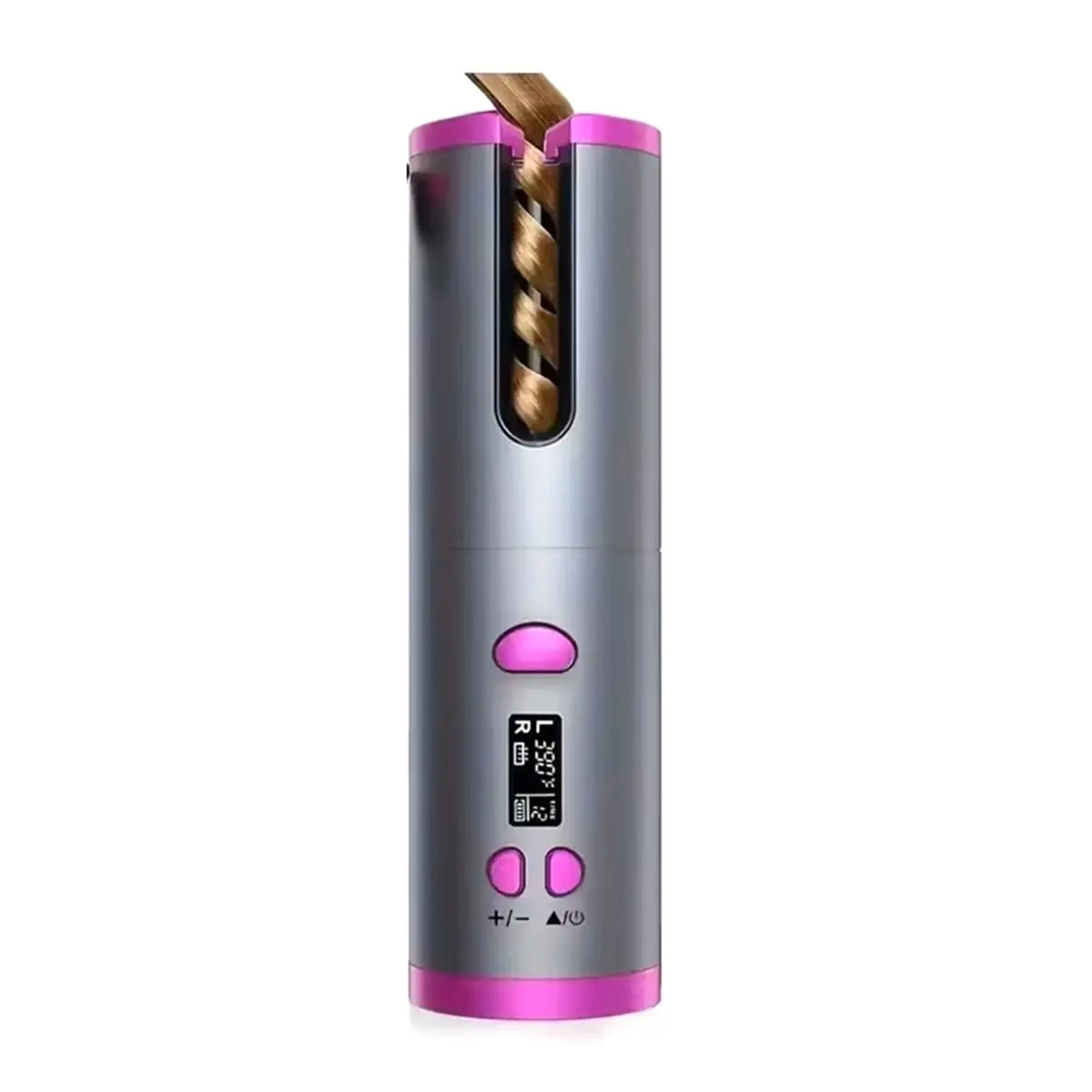 Moldeador de Rizos Automático Inalámbrico con Control de Temperatura
